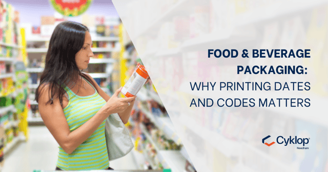 Food &amp; Beverage Packaging: Why Printing Dates and Codes Matters