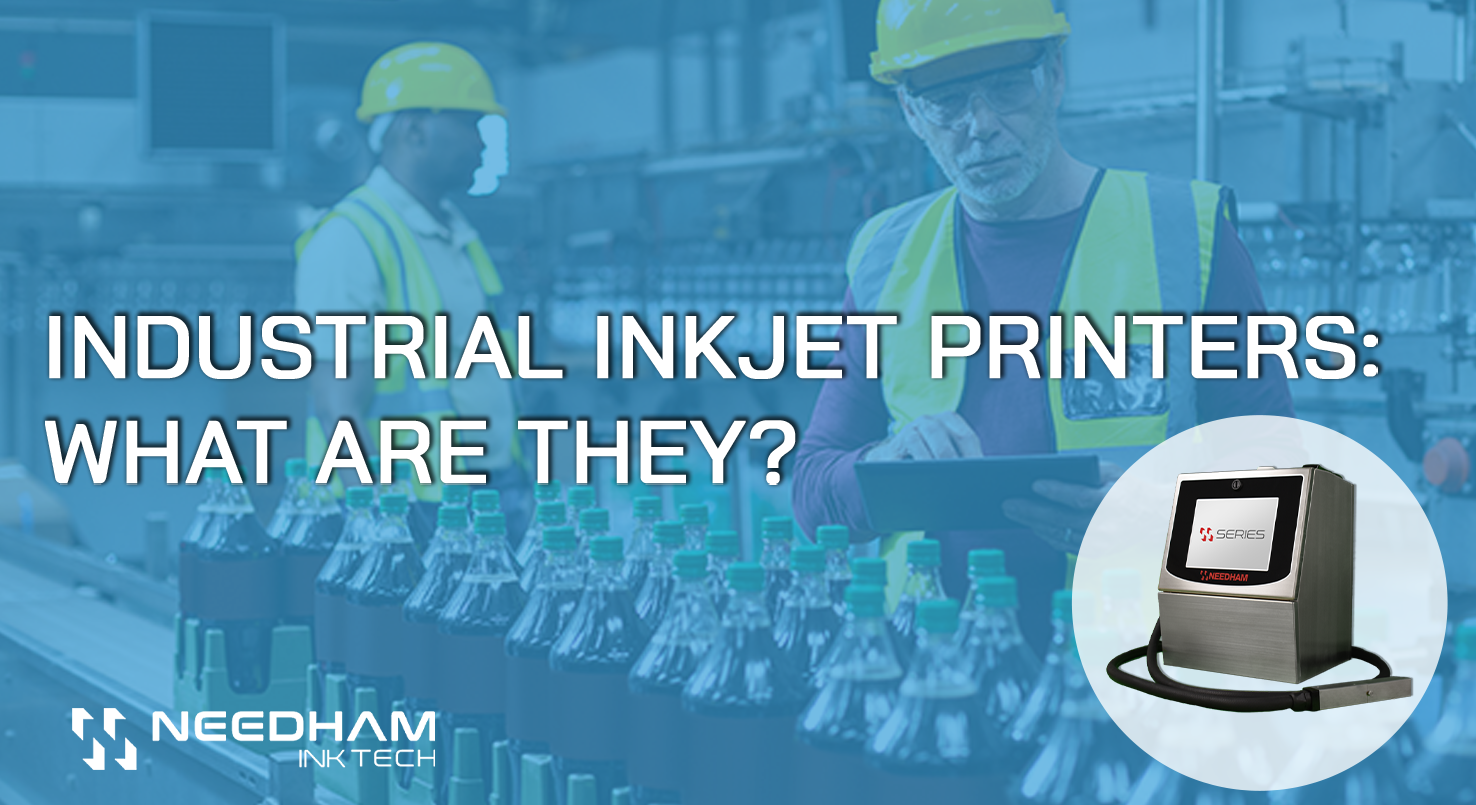 what are inkjet printer banner for blog with production line in the background