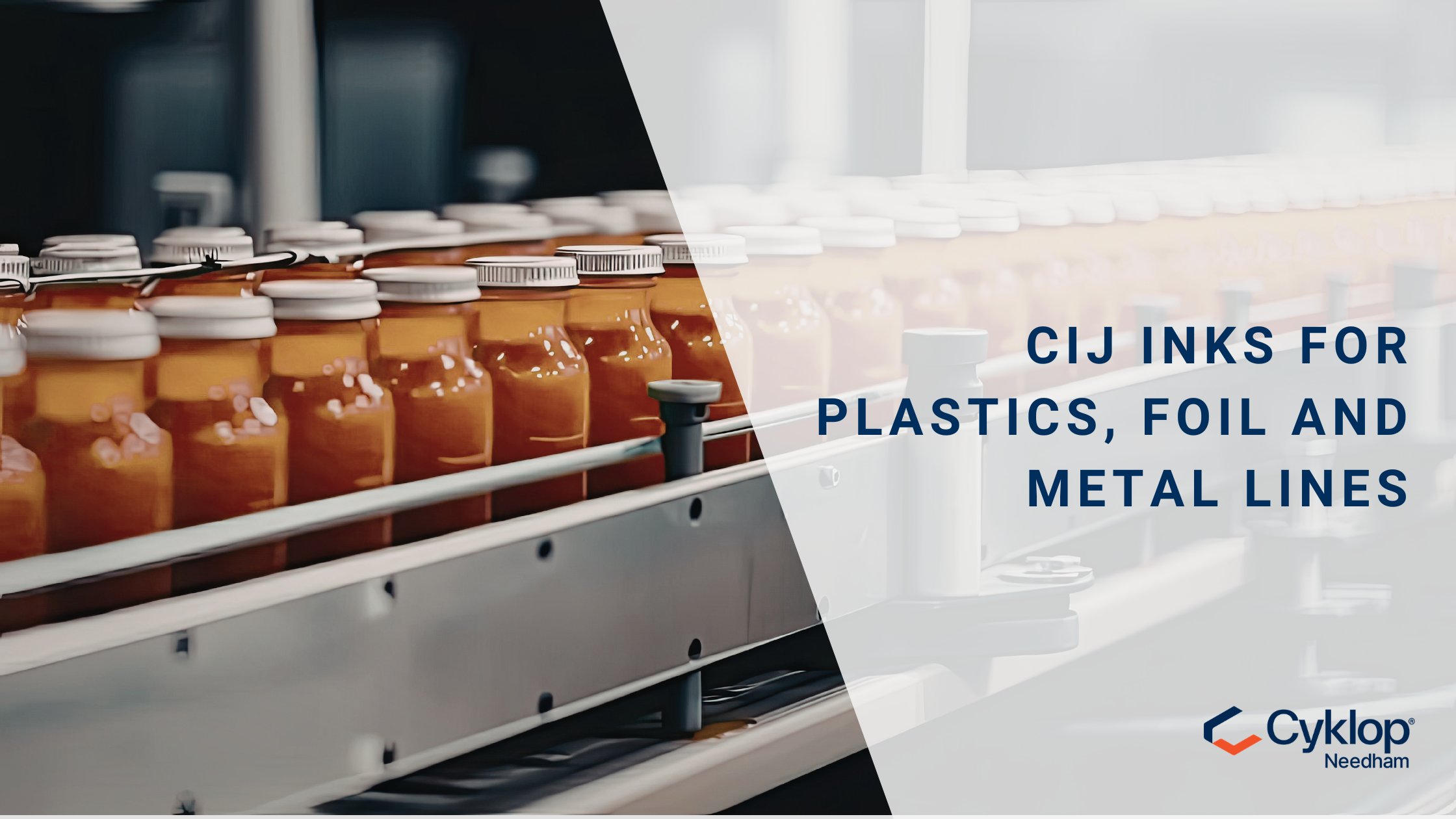 CIJ Inks for Plastics, Foil, and Metal Lines | Cyklop Needham