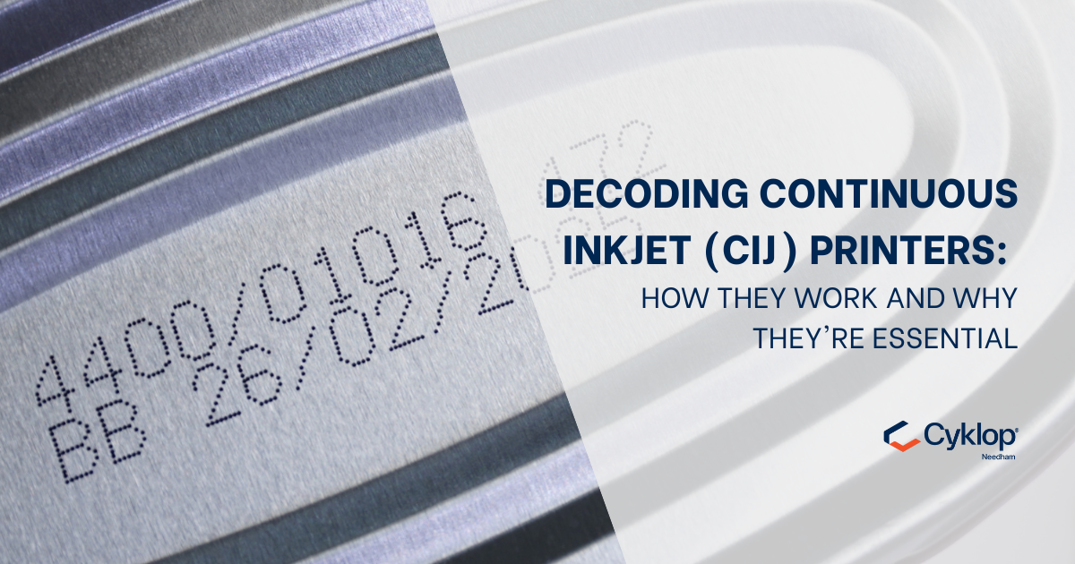 Decoding Continuous Inkjet (CIJ) Printers: How They Work and Why They're Essential