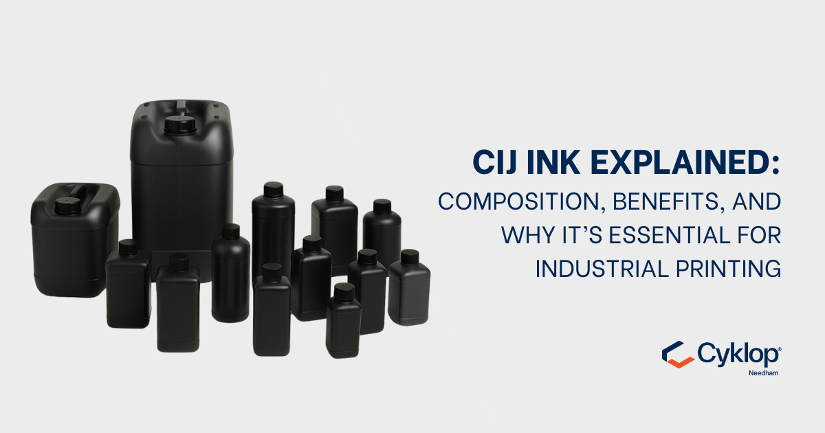 CIJ Ink Explained: Composition, Benefits, and Why It’s Essential for Industrial Printing